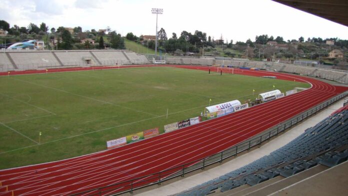Lo Stadio Tomaselli di Caltanissetta, dove si giocherà Canicattì-Catania: 4000 biglietti a disposizione per gli etnei