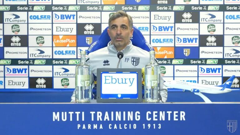 Parma, Pecchia: “A Palermo gara stimolante, non ci accontentiamo del pareggio”