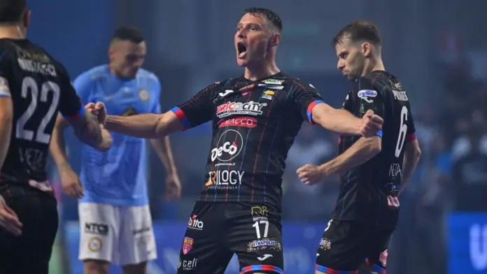 esultanza-turmena-napoli-futsal-meta-catania