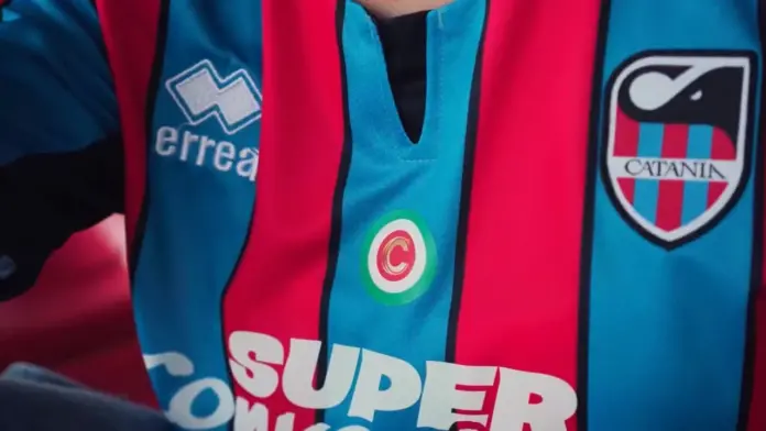 Prima maglia Catania Home kit