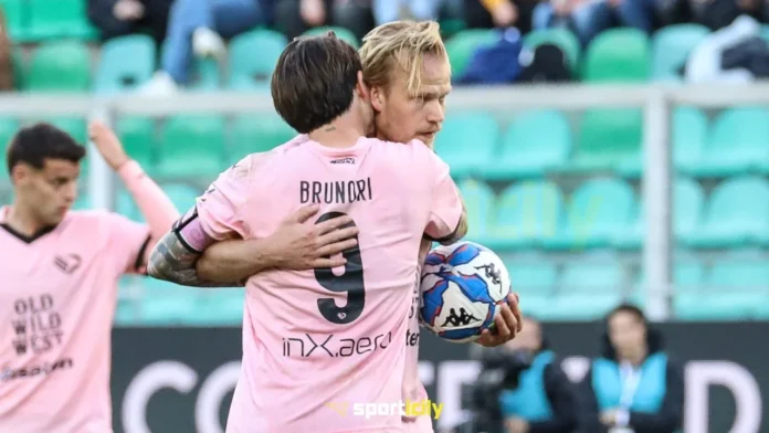 palermo frosinone pagelle brunori pohjanpalo playoff