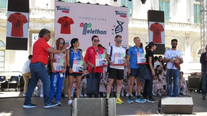 di corsa per telethon